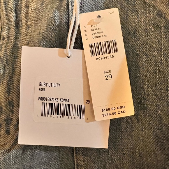 Anthropologie Denim **NEVER WORN - Picture 2 of 2